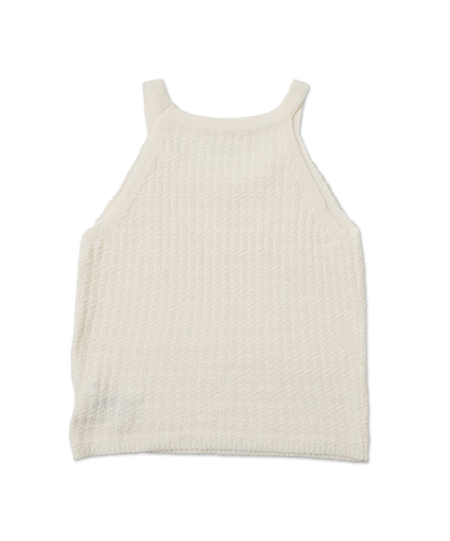 ノースリーブホルターネックニット
