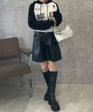 杢グレー　モデル:155cm F着用