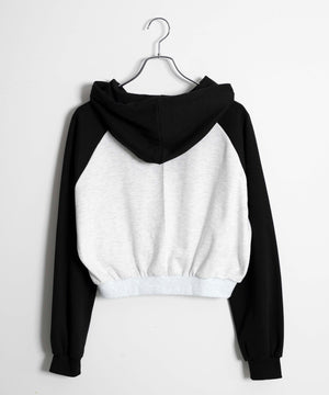 カレッジカットパーカー