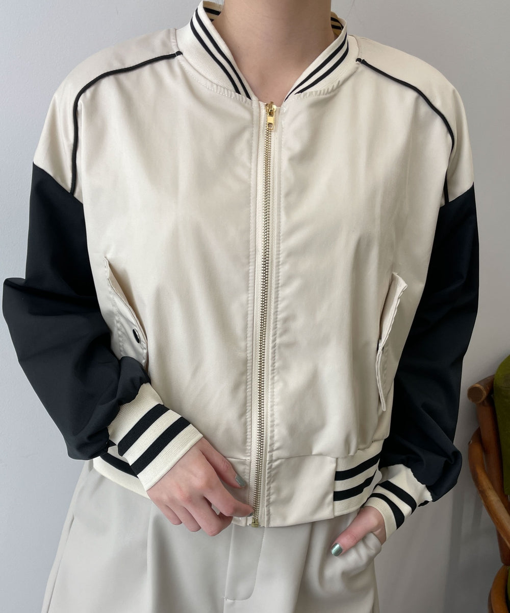 ホワイトアイボリー　モデル:155cm F着用