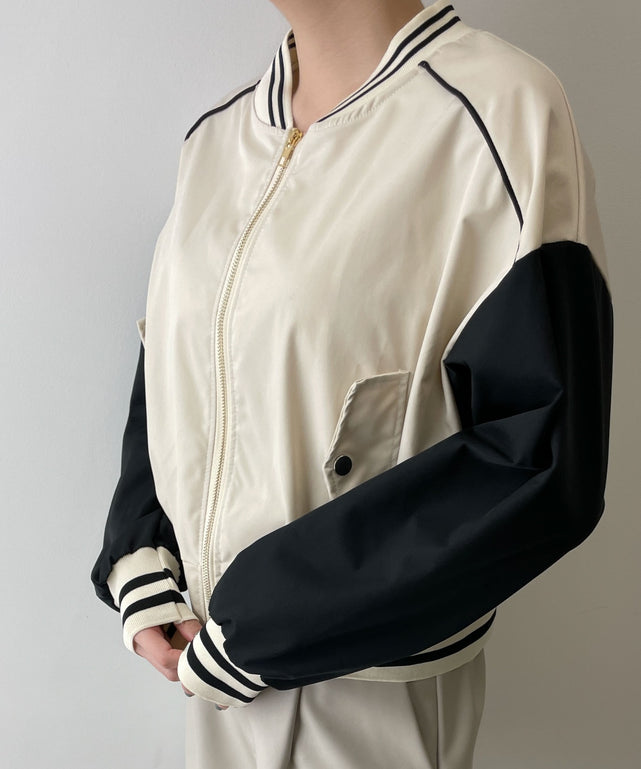 ホワイトアイボリー　モデル:155cm F着用