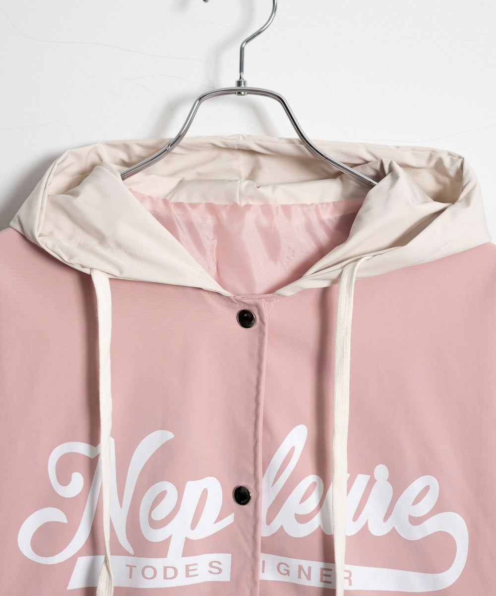 フード付きブルゾン