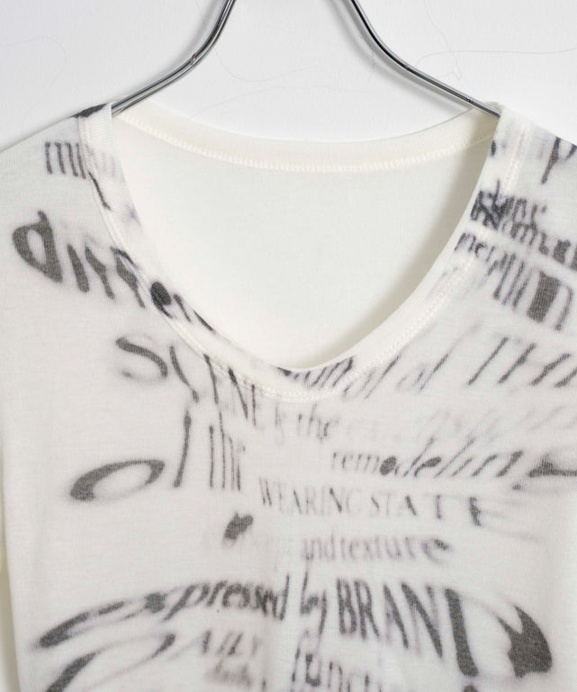 落書き風シアーロンT