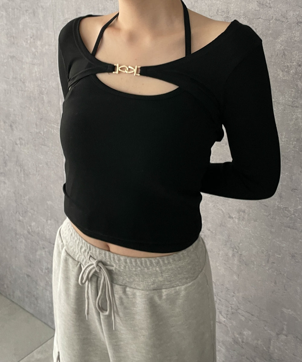 ブラック　モデル:155cm F着用