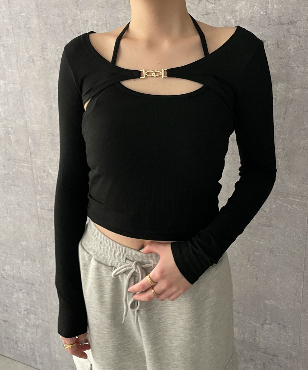 ブラック　モデル:155cm F着用