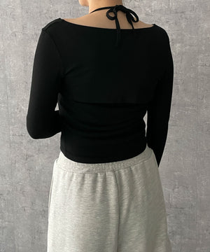 ブラック　モデル:155cm F着用