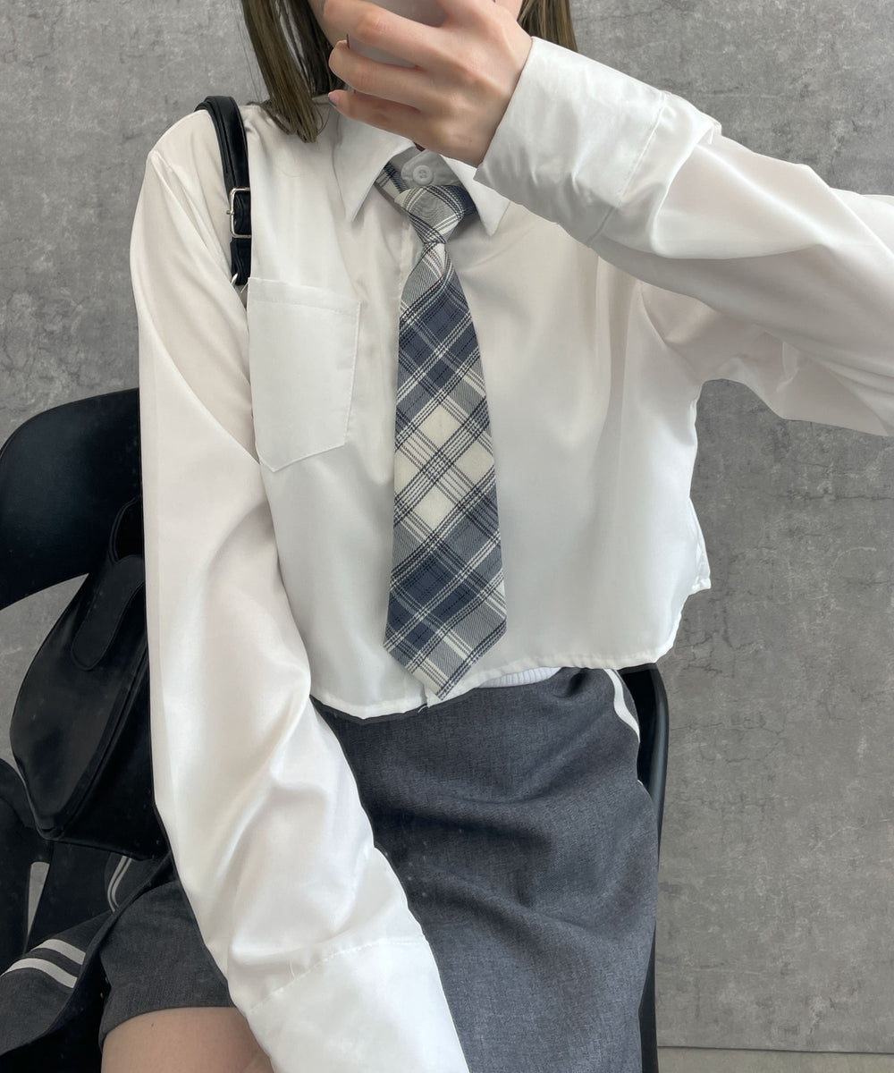 ブルー　モデル:155cm F着用