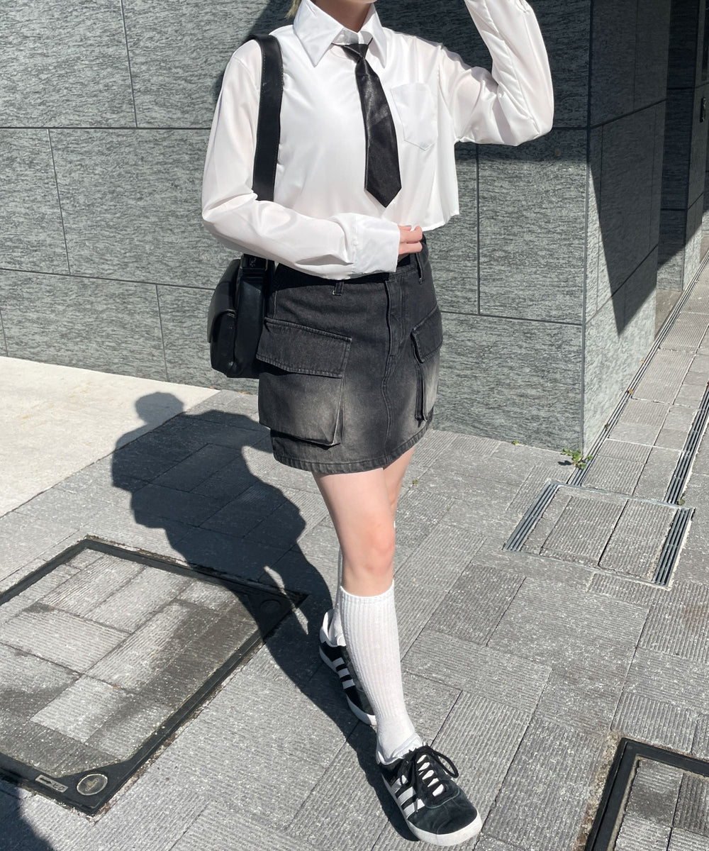 ブラック　モデル:155cm F着用