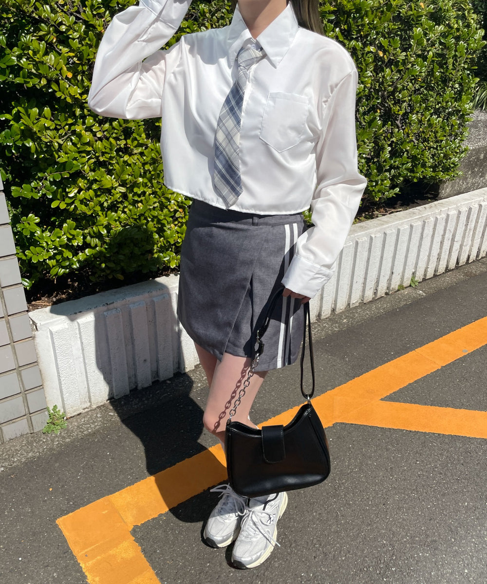 ブルー　モデル:155cm F着用