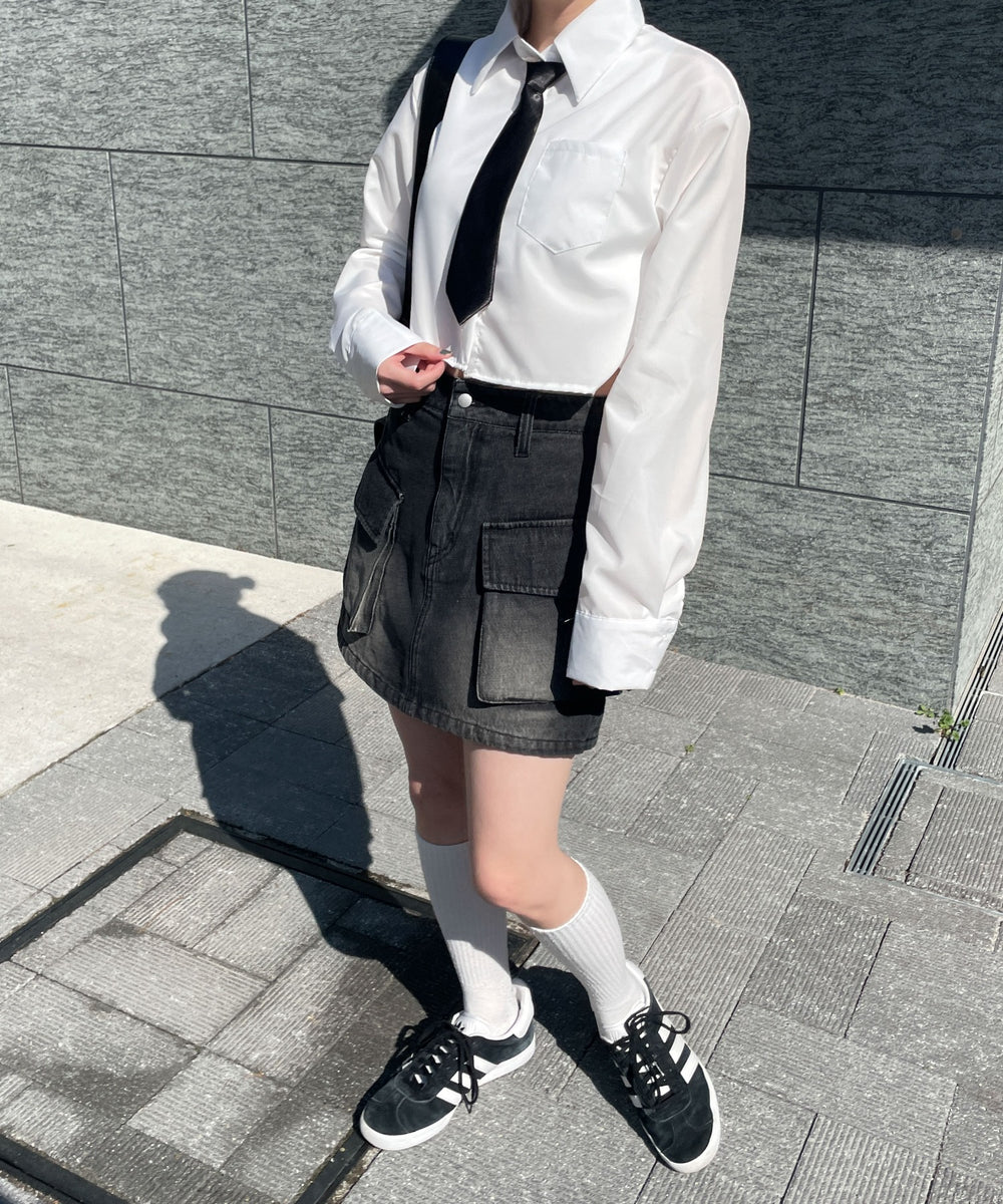 ブラック　モデル:155cm F着用