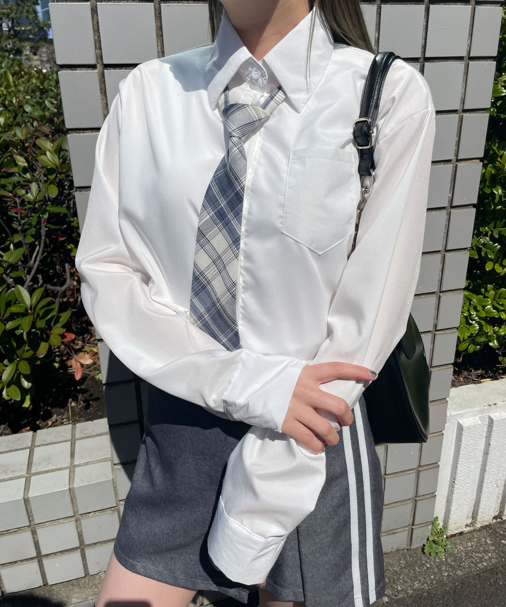 ブルー　モデル:155cm F着用