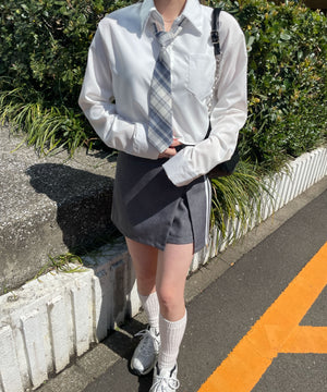 ブルー　モデル:155cm F着用