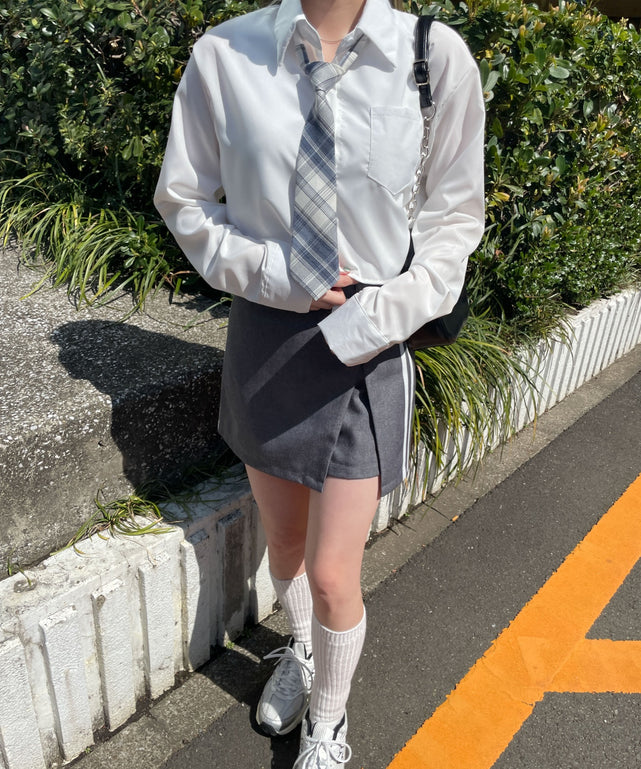 ブルー　モデル:155cm F着用