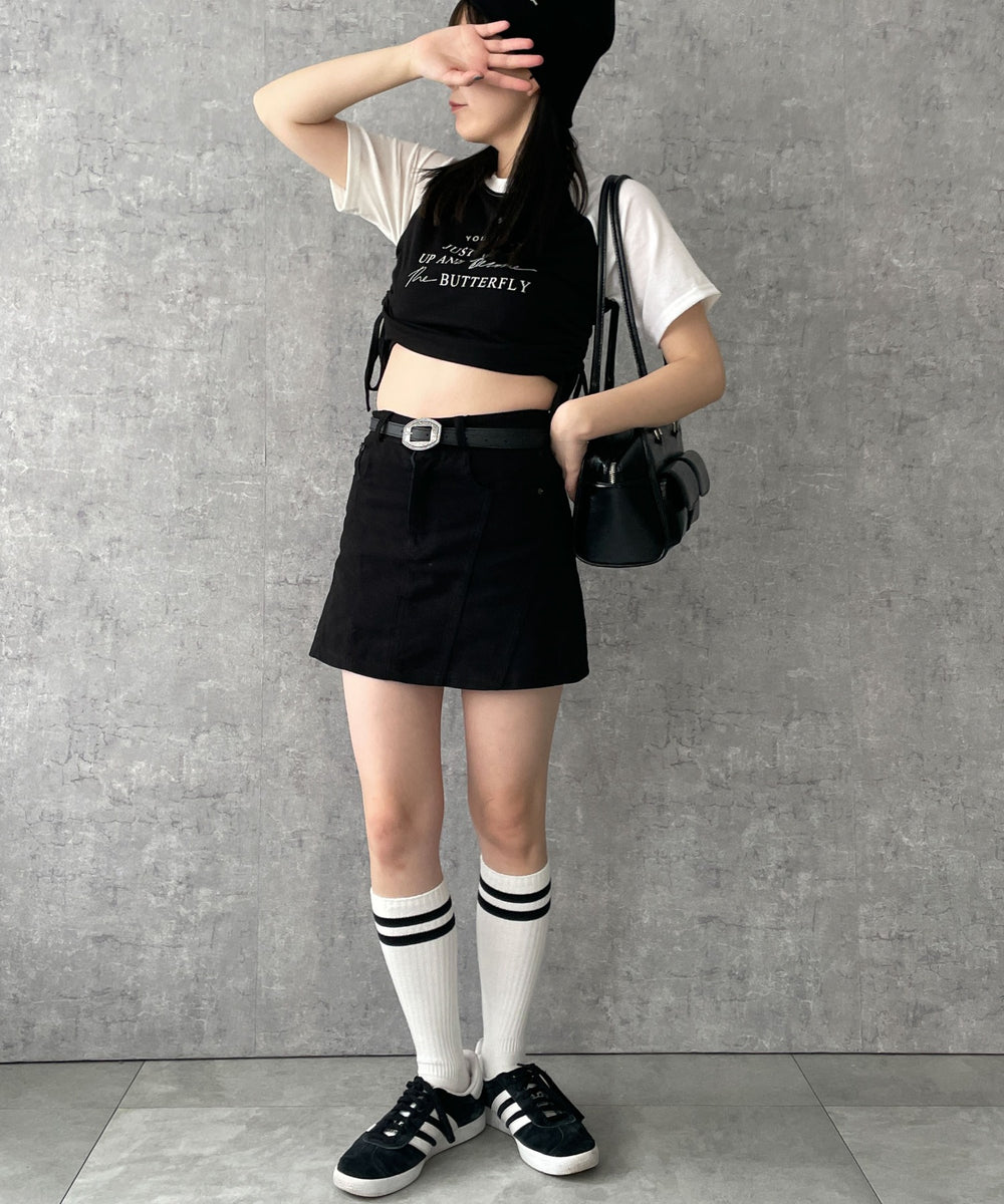 ブラック　モデル:155cm M着用