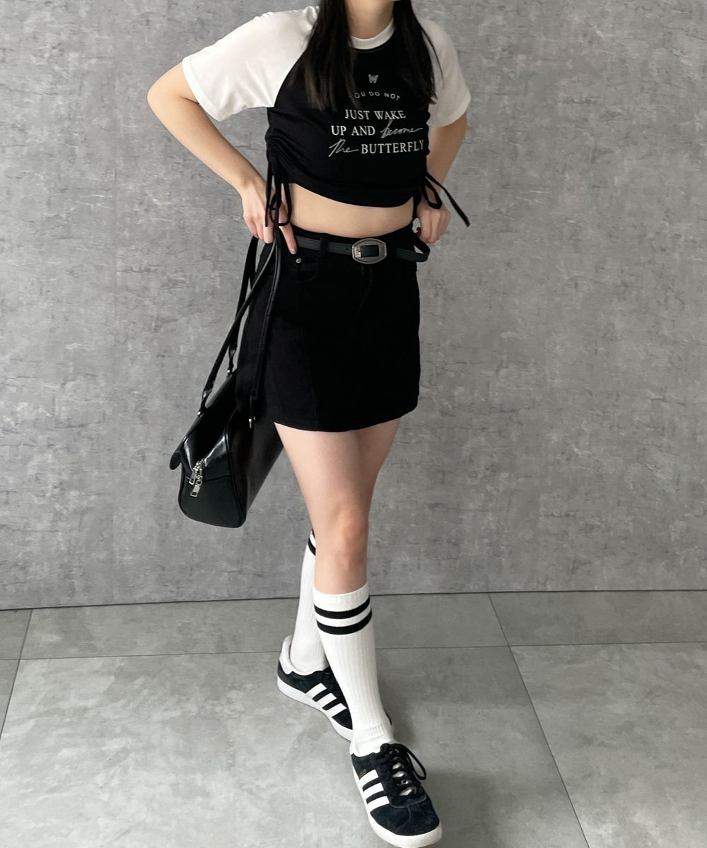 ブラック　モデル:155cm M着用