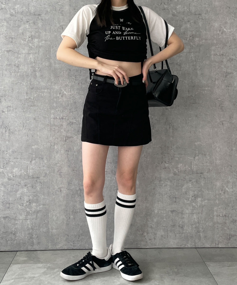 ブラック　モデル:155cm M着用