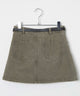 ベルトデニムスカート