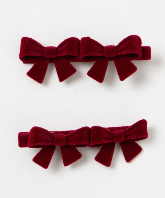 2まで　●ヘアリボン　専用 ヘアピン 2setベロアリボンヘアピン : ZOZOTOWN Yahoo!店 - 通販