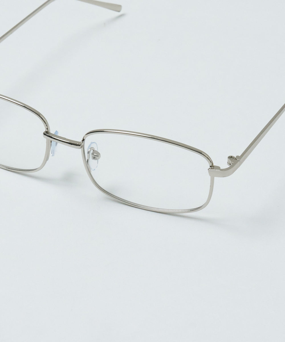 メタルフレームクリアアイウェア