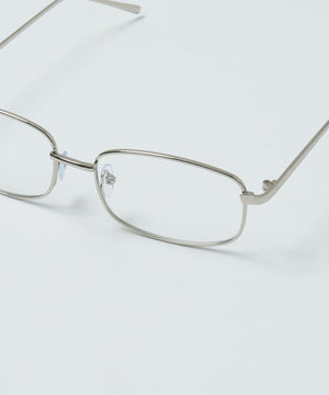 メタルフレームクリアアイウェア