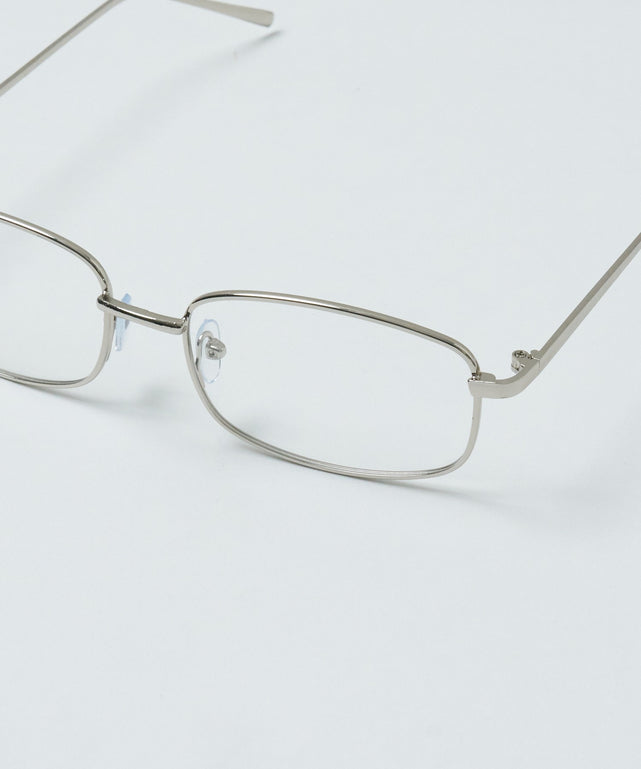 メタルフレームクリアアイウェア