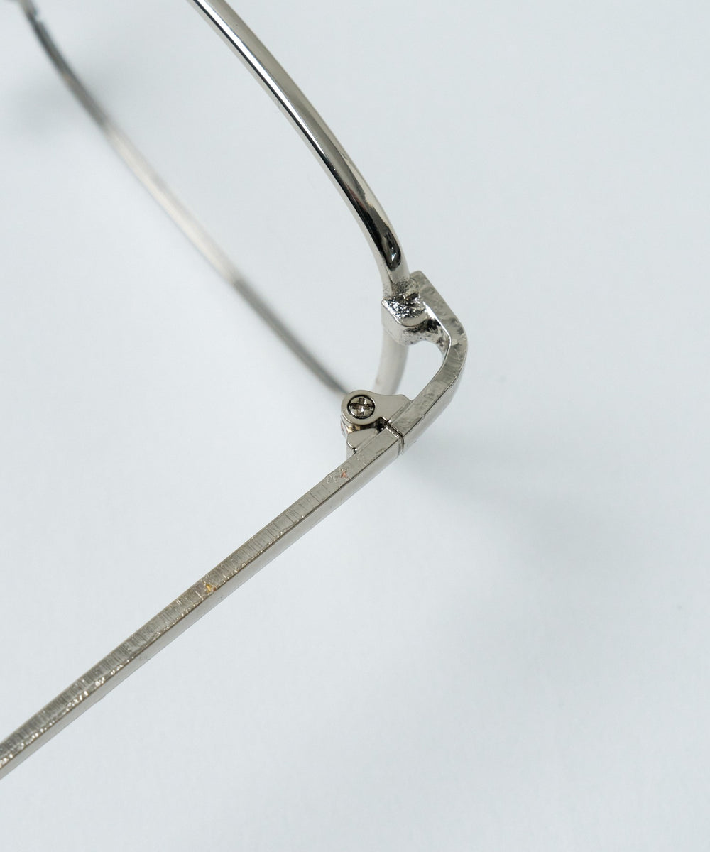 メタルフレームクリアアイウェア