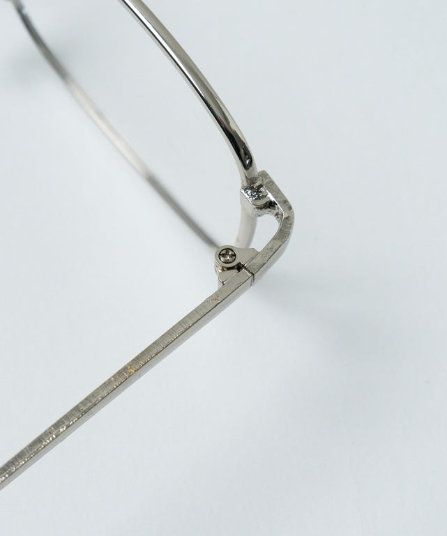 メタルフレームクリアアイウェア