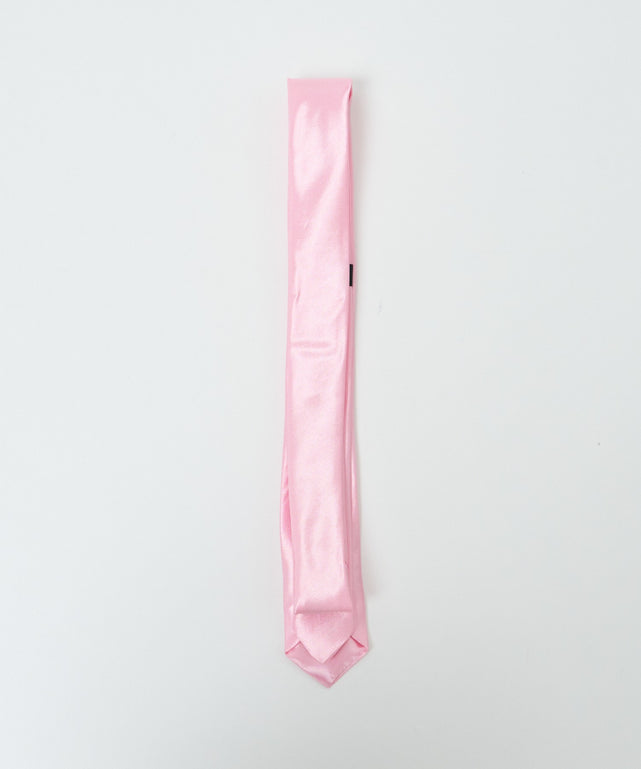 サテンムジネクタイ