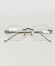 リムレスアイウェア/シルバー