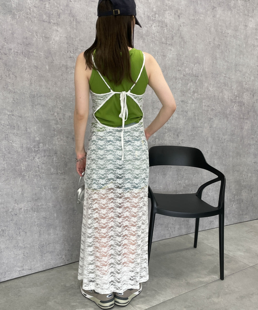 ホワイト 　モデル:155cm F着用