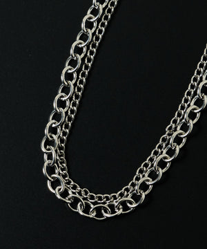 Mマンテルレイヤーチェーンネックレス