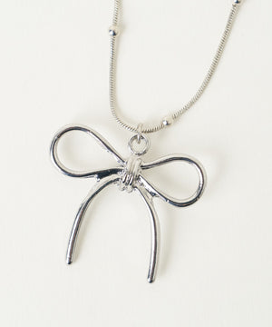 Lリボンモチーフアソートネックレス