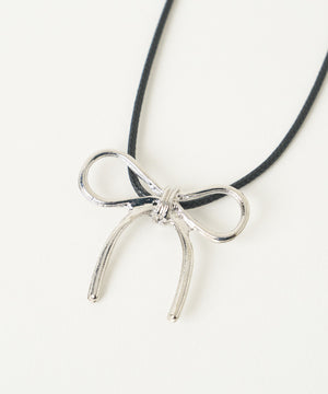 Lリボンモチーフアソートネックレス