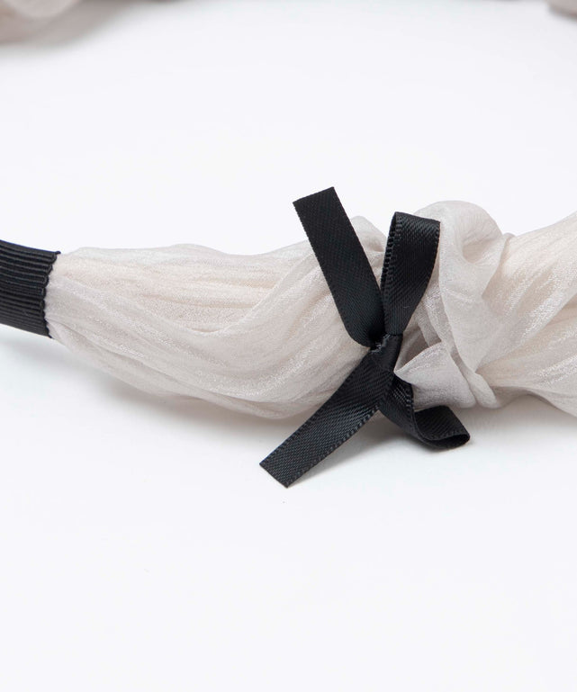 Lボリュームリボンカチューシャ