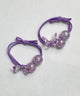 L2Pバタフライヘアゴム/パープル
