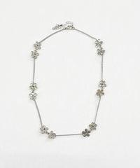 Lフラワーチェーンネックレス