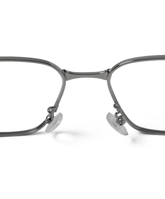 メタルフレームスクエアアイウェア