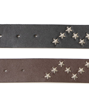 Lスタースタッズ付ウエスタンベルト