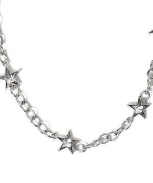 Lスターチェーンネックレス