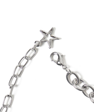 Lスターチェーンネックレス