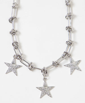 Lスターデザインチェーンネックレス