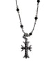 L2連デザインチェーンクロスネックレス