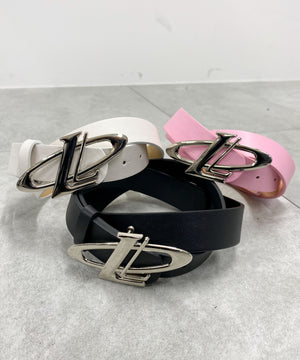 Lバックルデザインベルト1