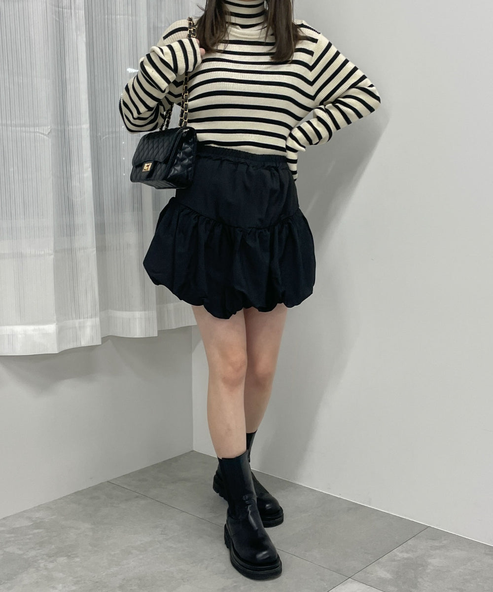 ブラック　モデル:155cm F着用