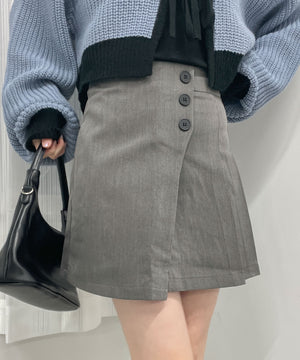 杢グレー　モデル:155cm F着用