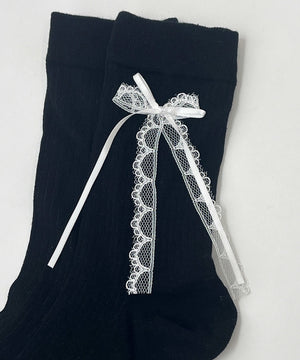 ダブルリボンソックス(23-25cm)