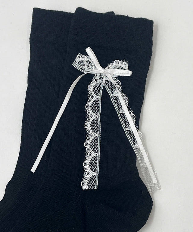 ダブルリボンソックス(23-25cm)