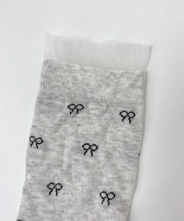 アソートリボンデザインソックス(23-25cm)