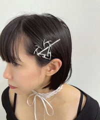 Lトライバルハートヘアピン