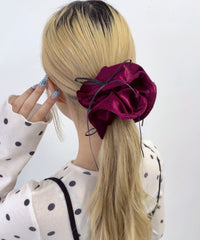 Lリボンベロアシュシュ